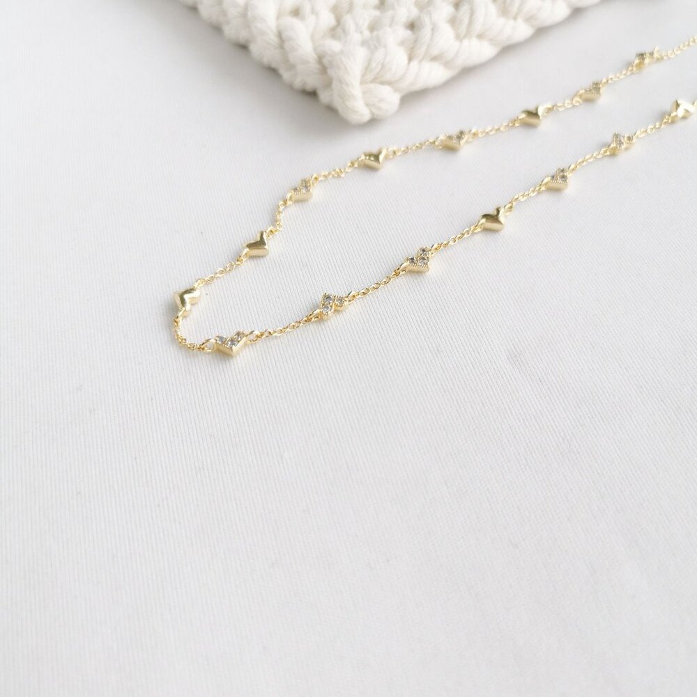 Kendra Scott Gold Necklace with Silver Accents - Picture 3 of 3